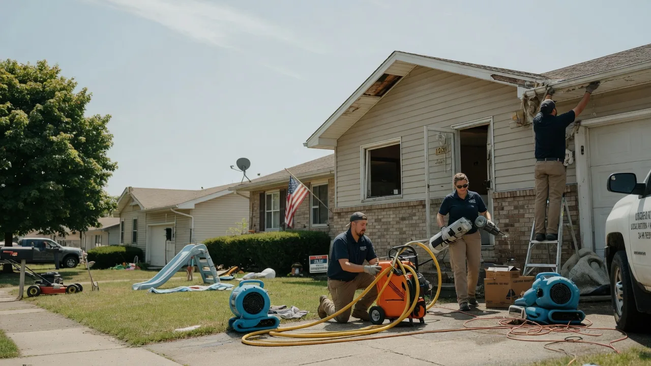 Water Damage Restoration in Linden, WI near me